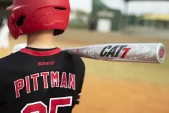 Clearance – Marucci CAT 7 Silver (-10) USSSA Baseball Bat: MSBC7210S -Field Ready Shop CAT7Silver 10 800x