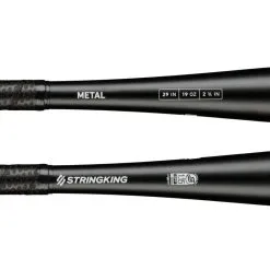 Clearance – StringKing Metal (-10) USSSA Baseball Bat: SKSLM10 -Field Ready Shop StringKing Baseball Bat Metal 29 Inch USSSA 3 Taper base 2x 800x