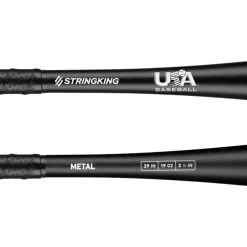 Clearance – StringKing Metal (-10) USA Baseball Bat: SKUSM10 -Field Ready Shop StringKing Baseball Metal USABat Bat 29 Inch Close Up FQtnbTV base 2x 5r3SOSw 800x