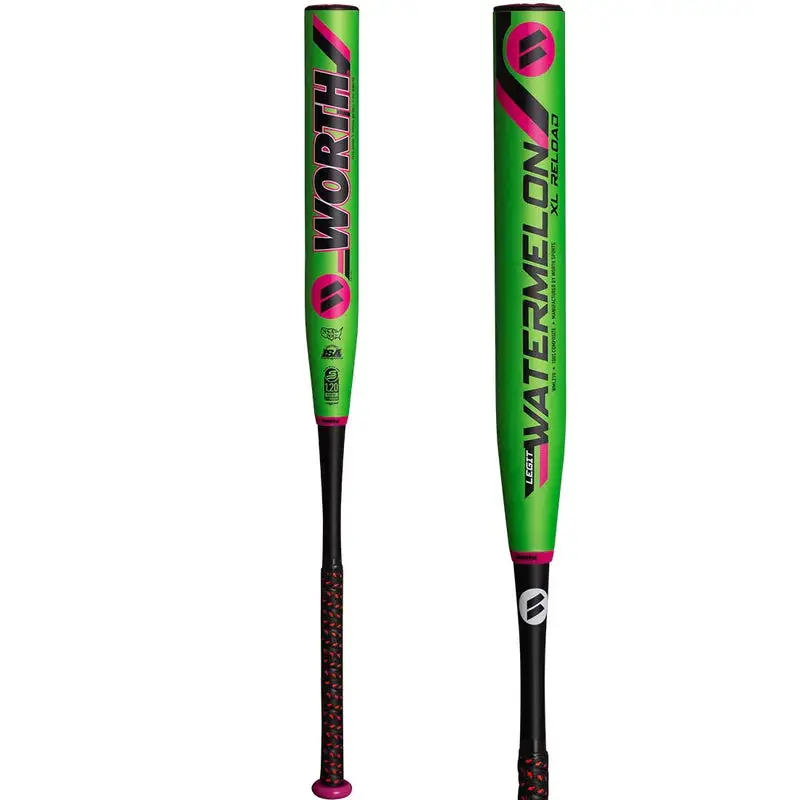 Clearance – 2021 Worth Legit Watermelon XL Reload 13.75″ USSSA Slowpitch Softball Bat: WML21U 2 Clearance – 2021 Worth Legit Watermelon XL Reload 13.75″ USSSA Slowpitch Softball Bat: WML21U