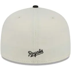 Men's Kansas City Royals New Era Stone/Black Chrome 59FIFTY Fitted Hat -Field Ready Shop black kansas city royals chrome 59fifty fitted hat ss5 p 200013213pv 4u ytwzmhcnvsq5a3cvrzztv qjic9z3gjfqcuqlpqsna