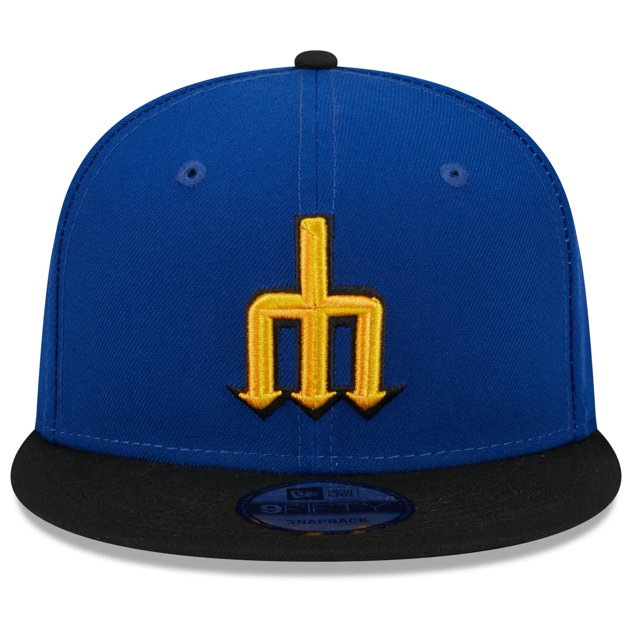 Men's Seattle Mariners New Era Royal/Black 2023 City Connect 9FIFTY Snapback Adjustable Hat 4 Men's Seattle Mariners New Era Royal/Black 2023 City Connect 9FIFTY Snapback Adjustable Hat - Image 2