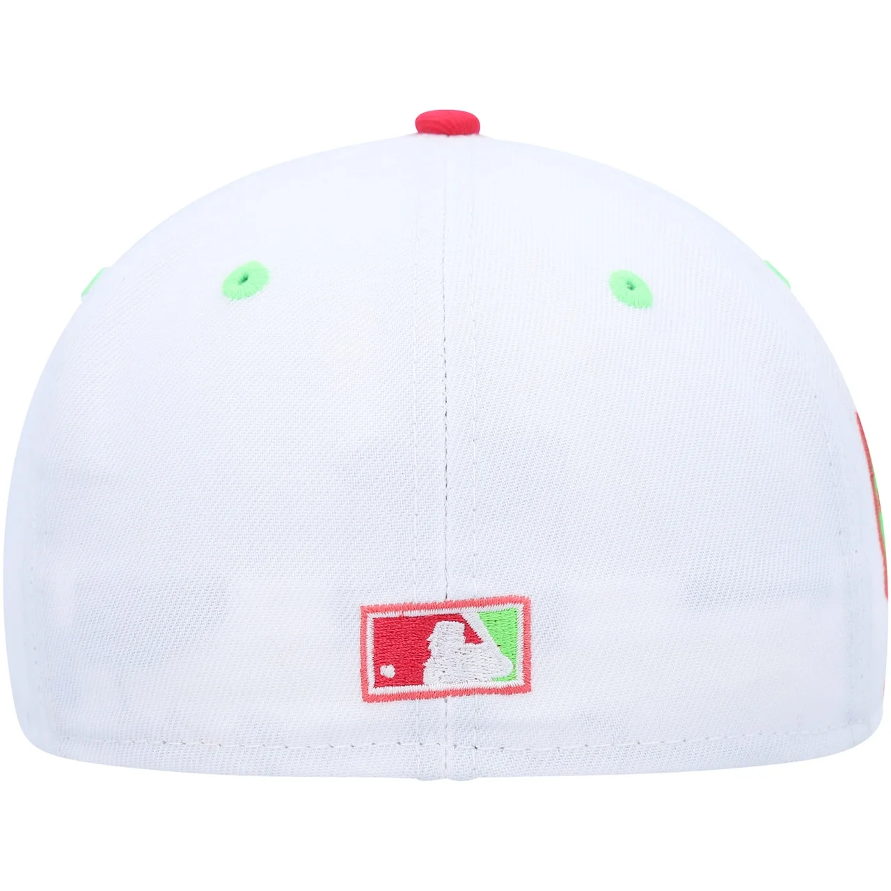 Men's Seattle Mariners New Era White/Coral 30th Anniversary Strawberry Lolli 59FIFTY Fitted Hat 6 Men's Seattle Mariners New Era White/Coral 30th Anniversary Strawberry Lolli 59FIFTY Fitted Hat - Image 4