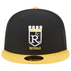 Men's Kansas City Royals New Era Black/Gold 59FIFTY Fitted Hat -Field Ready Shop gold kansas city royals 59fifty fitted hat ss5 p 200015976pv 2u c6oqvz50p1dxmmhrb3puv 19dbg48ycq8vtyyx5eav