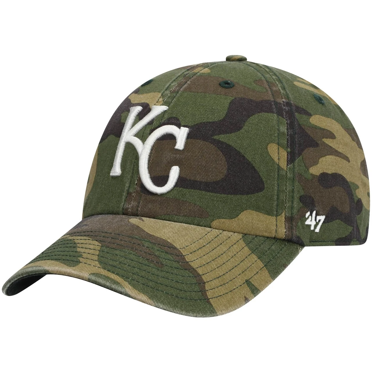 Men's Kansas City Royals '47 Camo Team Clean Up Adjustable Hat 3 Men's Kansas City Royals '47 Camo Team Clean Up Adjustable Hat