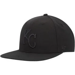 Men's Kansas City Royals '47 Black On Black Sure Shot Captain Snapback Hat -Field Ready Shop mens 47 kansas city royals black on black sure shot captain snapback hat ss5 p 200021578pv 3u p29nq5mmv9vb1v9ugqiqv 4x7iemb3hn9uoikqhyd0