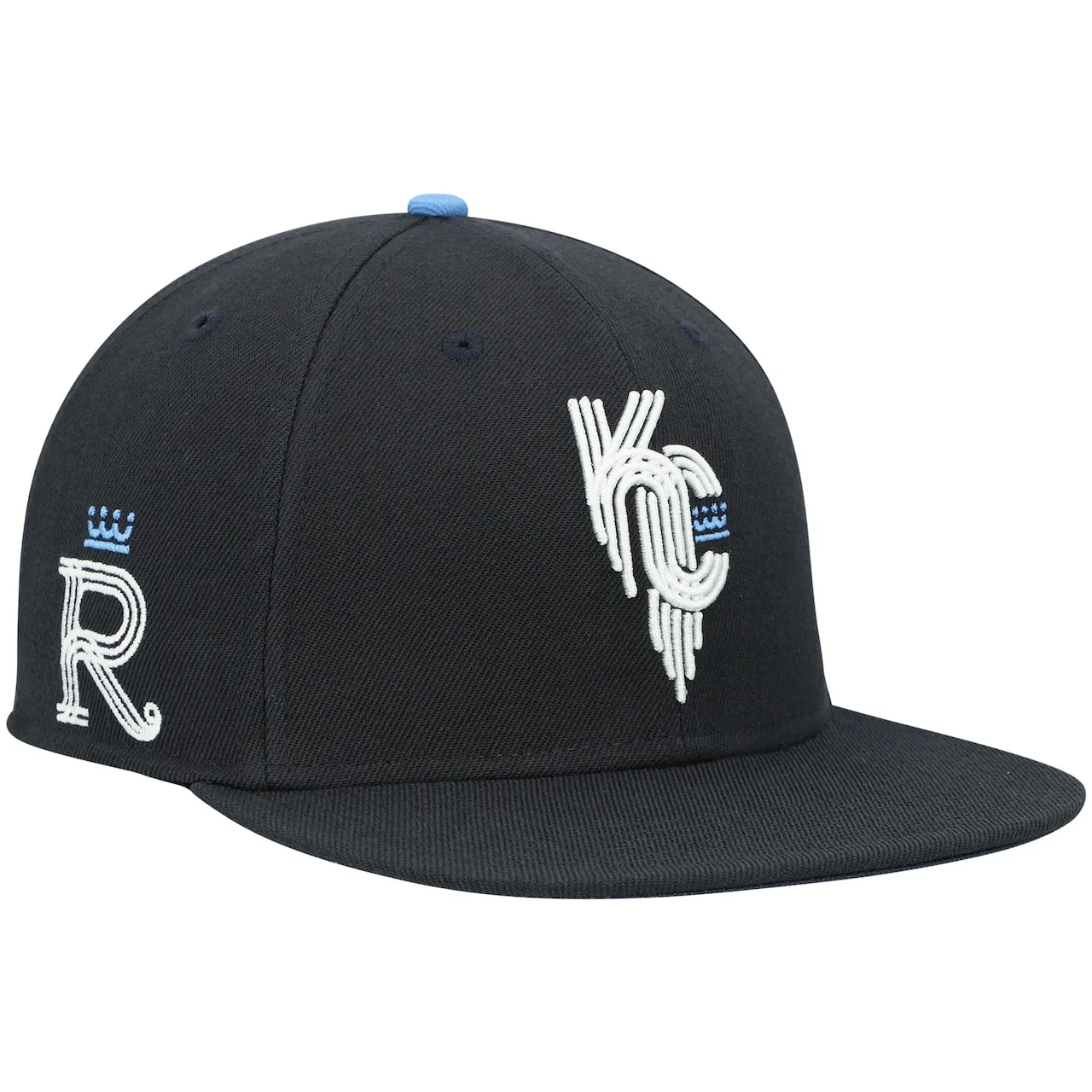 Men's Kansas City Royals '47 Navy 2021 City Connect Captain Snapback Hat 3 Men's Kansas City Royals '47 Navy 2021 City Connect Captain Snapback Hat
