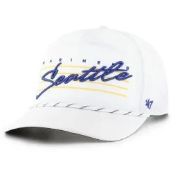 Men's Seattle Mariners '47 White 2023 City Connect Downburst Hitch Adjustable Hat