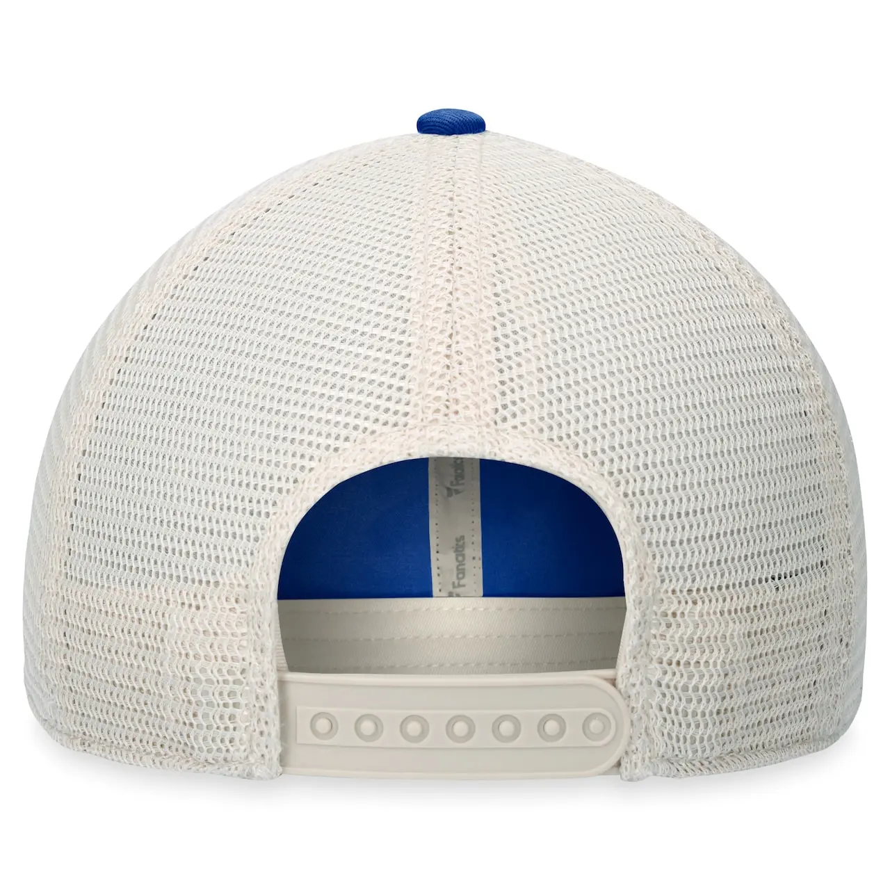 Men's Kansas City Royals Fanatics Branded Royal Heritage Trucker Snapback Hat - Image 4