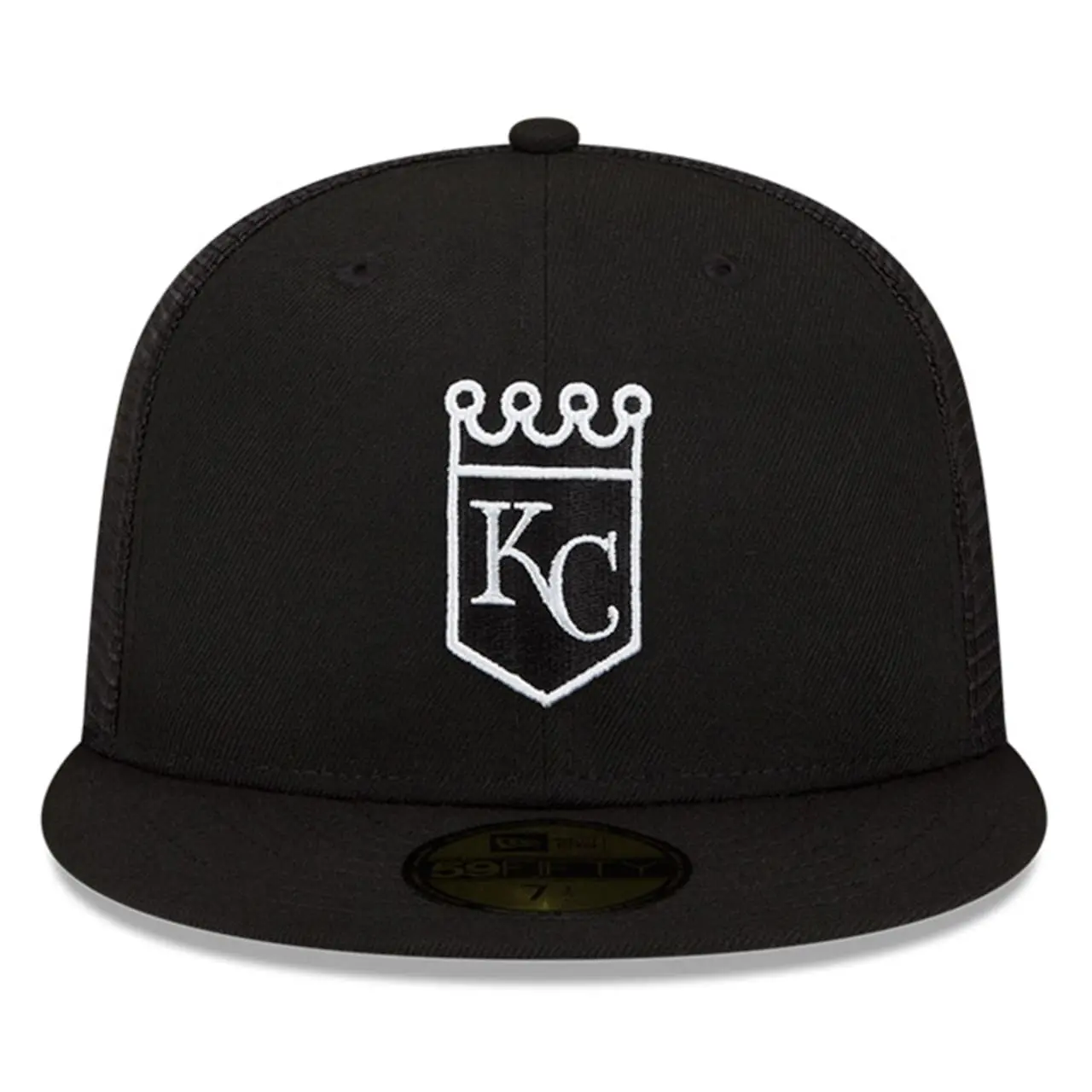 Men's Kansas City Royals New Era Black 2023 Batting Practice 59FIFTY Fitted Hat 4 Men's Kansas City Royals New Era Black 2023 Batting Practice 59FIFTY Fitted Hat - Image 2