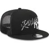 Men's Kansas City Royals New Era Black Street Trucker 9FIFTY Snapback Hat