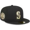 Men's Seattle Mariners New Era Black 2023 59FIFTY Day Fitted Hat -Field Ready Shop mens new era black seattle mariners 2023 59fifty day fitted hat ss5 p 200013262pv 1u 328ipkg80o08aqgapsvsv to6xegtzfmzaaln7tjzl