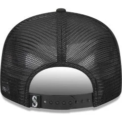 Men's Seattle Mariners New Era Black Street Trucker 9FIFTY Snapback Hat -Field Ready Shop mens new era black seattle mariners street trucker 9fifty snapback hat ss5 p 4640904pv 4u lvz3hniy3abfqcfelgkzv 7n1lmh5dhjigd4ebdn5v