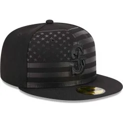 Men's Seattle Mariners New Era Black Tonal Flag 59FIFTY Fitted Hat -Field Ready Shop mens new era black seattle mariners tonal flag 59fifty fitted hat ss5 p 200013365pv 3u bmjuk8kwxc9utsqkgyaqv mdtcqcglsb2zlkzyvvto