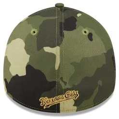 Men's Kansas City Royals New Era Camo 2022 Armed Forces Day 39THIRTY Flex Hat -Field Ready Shop mens new era camo kansas city royals 2022 armed forces day 39thirty flex hat pi4463000 altimages ff 4463013 e222e6ff5cd674c54bb5alt4 full