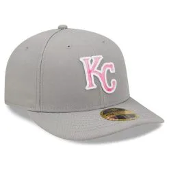 Men's Kansas City Royals New Era Gray 2022 Mother's Day On-Field Low Profile 59FIFTY Fitted Hat -Field Ready Shop mens new era gray kansas city royals 2022 mothers day on field low profile 59fifty fitted hat pi4459000 altimages ff 4459314 7c2d31cf249e14b708e6alt3 full