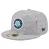 Men's Seattle Mariners New Era Gray 2023 Clubhouse 59FIFTY Fitted Hat -Field Ready Shop mens new era gray seattle mariners 2023 clubhouse 59fifty fitted hat ss5 p 4989900pv 1u kyy4pcctmxqbnjdtvbsxv i4svygujdj52ol64ay47