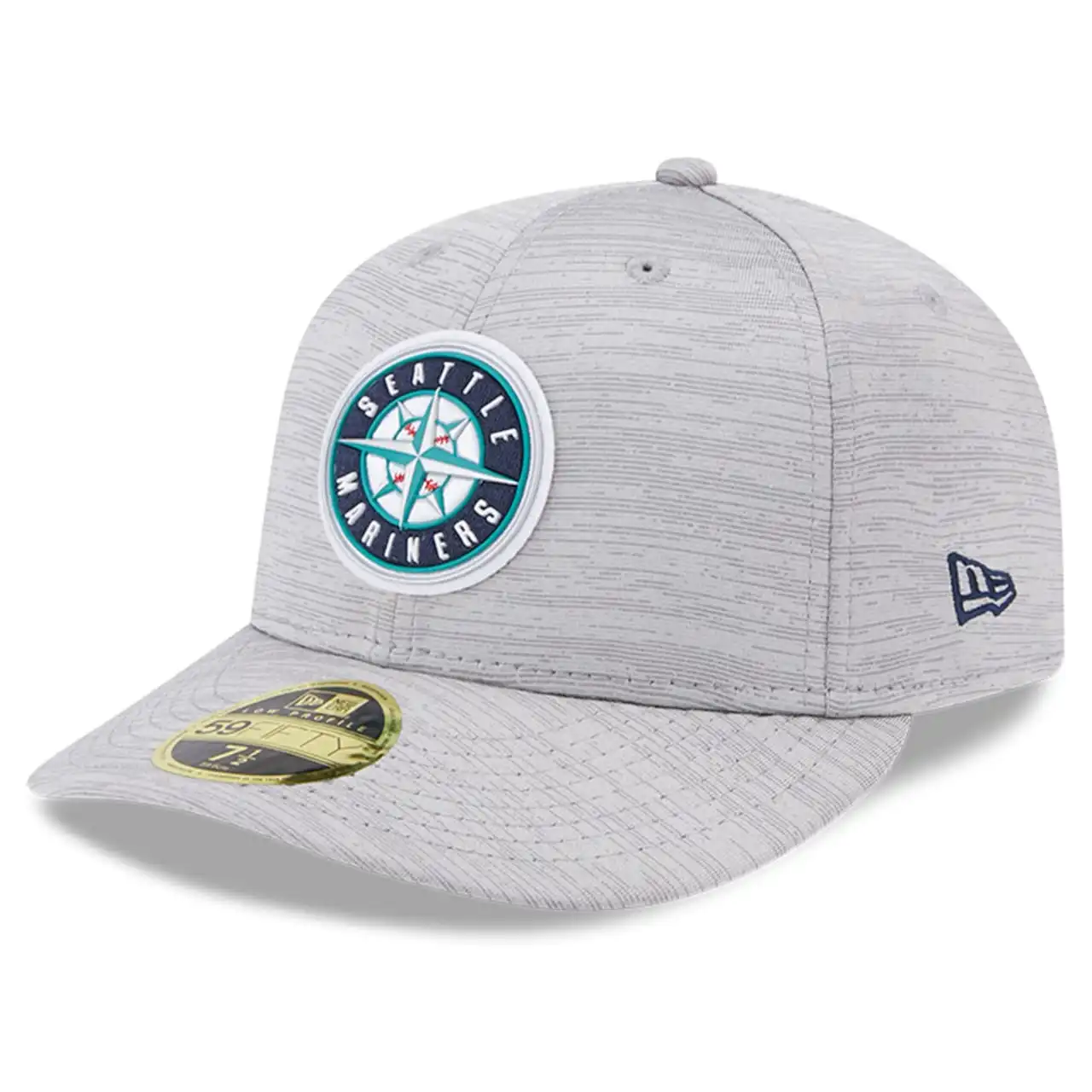 Men's Seattle Mariners New Era Gray 2023 Clubhouse Low Profile 59FIFTY Fitted Hat 3 Men's Seattle Mariners New Era Gray 2023 Clubhouse Low Profile 59FIFTY Fitted Hat