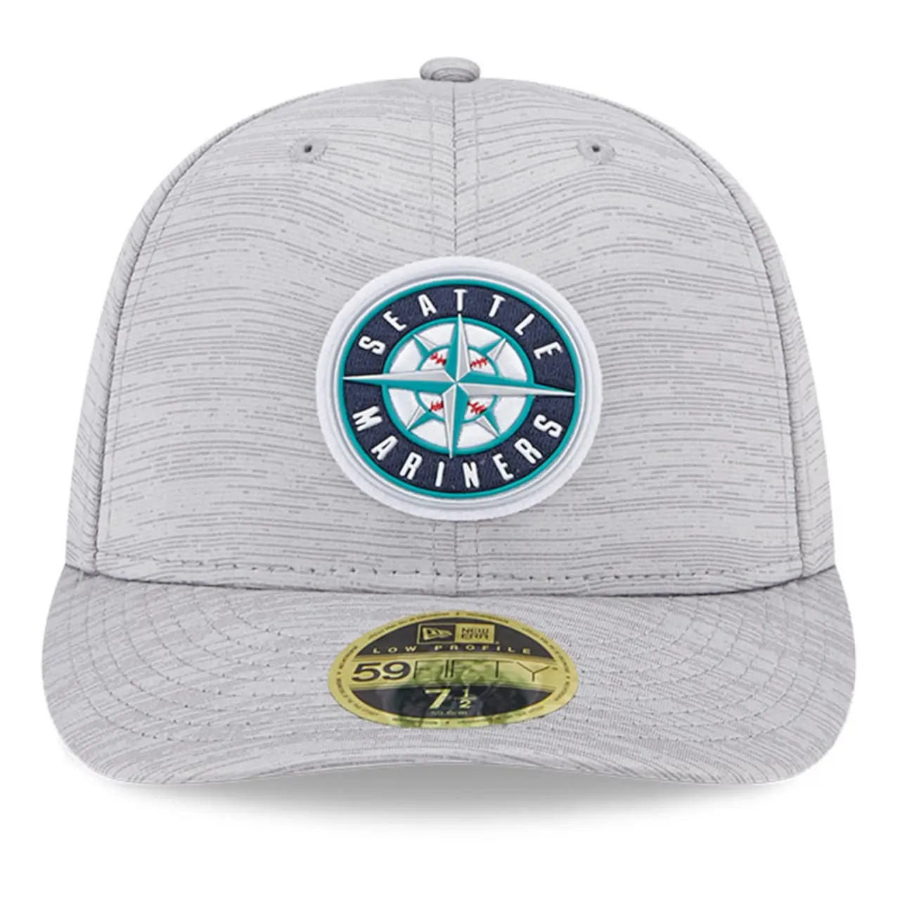 Men's Seattle Mariners New Era Gray 2023 Clubhouse Low Profile 59FIFTY Fitted Hat 4 Men's Seattle Mariners New Era Gray 2023 Clubhouse Low Profile 59FIFTY Fitted Hat - Image 2