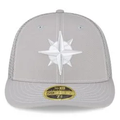 Men's Seattle Mariners New Era Gray 2023 On-Field Batting Practice Low Profile 59FIFTY Fitted Hat -Field Ready Shop mens new era gray seattle mariners 2023 on field batting practice low profile 59fifty fitted hat ss5 p 4992718pv 2u qulptpu6bvfnivwdwwqrv qi4jpxz1fayynksvauib