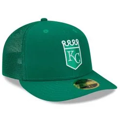Men's Kansas City Royals New Era Green 2022 St. Patrick's Day Low Profile 59FIFTY Fitted Hat -Field Ready Shop mens new era green kansas city royals 2022 st patricks day low profile 59fifty fitted hat pi4418000 altimages ff 4418227 d9000f4ea0f17febd2c0alt3 full