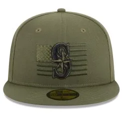 Men's Seattle Mariners New Era Green 2023 Armed Forces Day On-Field 59FIFTY Fitted Hat -Field Ready Shop mens new era green seattle mariners 2023 armed forces day on field 59fifty fitted hat ss5 p 5042160pv 2u sg8sqp51tksx7wgxsv2hv zrm1kykwlvk0yy2ltt2s