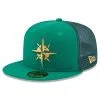 Men's Seattle Mariners New Era Kelly Green 2023 St. Patrick's Day 59FIFTY Fitted Hat -Field Ready Shop mens new era kelly green seattle mariners 2023 st patricks day 59fifty fitted hat ss5 p 4986976pv 1u oqs0dxzoikbl83t7pp4nv py7qscjwb9wybmcgngw9