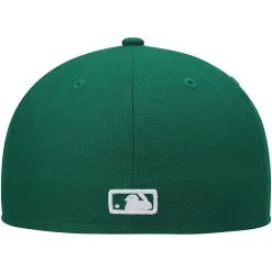 Men's Seattle Mariners New Era Kelly Green White Logo 59FIFTY Fitted Hat -Field Ready Shop mens new era kelly green seattle mariners white logo 59fifty fitted hat pi4708000 altimages ff 4708055 484317c971bc426309f9alt4 full