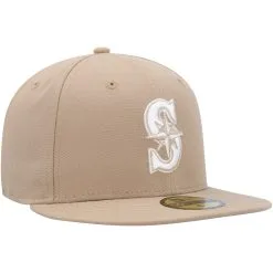 Men's Seattle Mariners New Era Khaki 59FIFTY Fitted Hat -Field Ready Shop mens new era khaki seattle mariners 59fifty fitted hat ss5 p 200023119pv 3u 3xtpdpofdeljnmw6gv6dv dsol0lc5ge4ugwrzg1uo