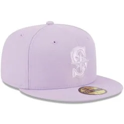 Men's Seattle Mariners New Era Lavender 2023 Spring Color Basic 59FIFTY Fitted Hat -Field Ready Shop mens new era lavender seattle mariners 2023 spring color basic 59fifty fitted hat ss5 p 4998441pv 3u auw9uwo0poupnmjnptw7v xm11e24aksx9367wddxd