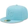 Men's Kansas City Royals New Era Light Blue Color Pack 59FIFTY Fitted Hat -Field Ready Shop mens new era light blue kansas city royals color pack 59fifty fitted hat ss5 p 4673284pv 1u iekcxswkb6vrulgsr4rav opw1nqmemcqtsbrgsmjj