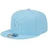 Men's Kansas City Royals New Era Light Blue Spring Color Basic 9FIFTY Snapback Hat
