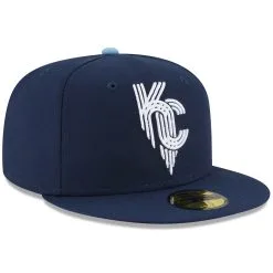 Men's Kansas City Royals New Era Navy 2022 City Connect 59FIFTY Fitted Hat -Field Ready Shop mens new era navy kansas city royals 2022 city connect 59fifty fitted hat pi4464000 altimages ff 4464367 61e240a06460503232c5alt3 full