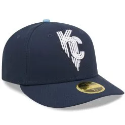 Men's Kansas City Royals New Era Navy 2022 City Connect Low Profile 59FIFTY Fitted Hat -Field Ready Shop mens new era navy kansas city royals 2022 city connect low profile 59fifty fitted hat pi4464000 altimages ff 4464414 5cdc46805e8ffb2edaf9alt3 full