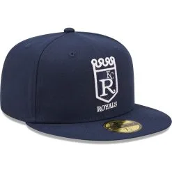 Men's Kansas City Royals New Era Navy Cooperstown Collection Oceanside Green Undervisor 59FIFTY Fitted Hat -Field Ready Shop mens new era navy kansas city royals cooperstown collection oceanside green undervisor 59fifty fitted hat ss5 p 4924507pv 3u y5v8pcuqrxpyg7momv9ev a7u8fqzbf3gd4og8fuxf