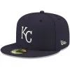 Men's Kansas City Royals New Era Navy White Logo 59FIFTY Fitted Hat 2 Men's Kansas City Royals New Era Navy White Logo 59FIFTY Fitted Hat -Field Ready Shop mens new era navy kansas city royals white logo 59fifty fitted hat pi4208000 altimages ff 4208773 d600f2867568be146632alt1 full