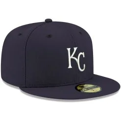 Men's Kansas City Royals New Era Navy White Logo 59FIFTY Fitted Hat -Field Ready Shop mens new era navy kansas city royals white logo 59fifty fitted hat pi4208000 altimages ff 4208773 d600f2867568be146632alt3 full