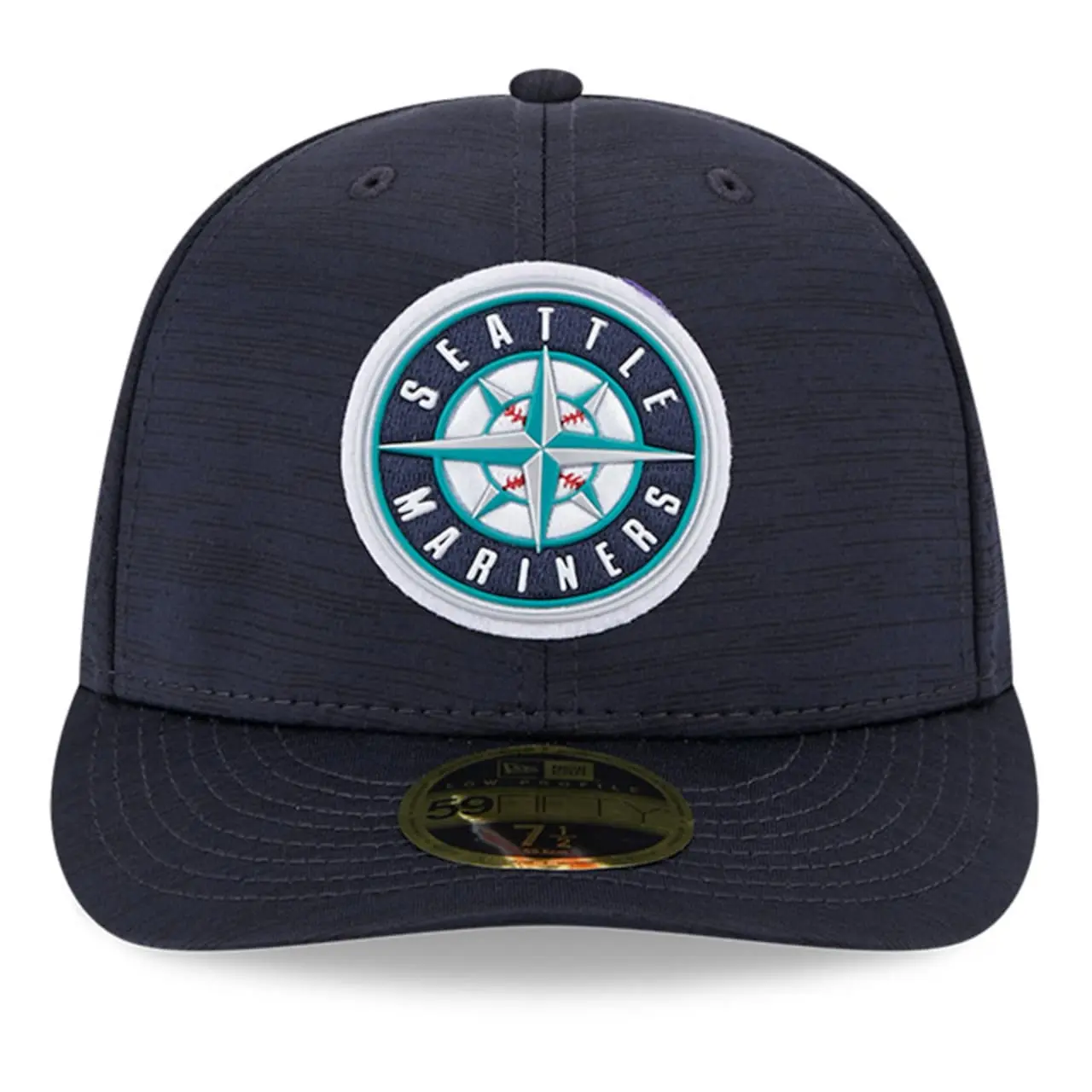 Men's Seattle Mariners New Era Navy 2023 Clubhouse Low Profile 59FIFTY Fitted Hat 4 Men's Seattle Mariners New Era Navy 2023 Clubhouse Low Profile 59FIFTY Fitted Hat - Image 2
