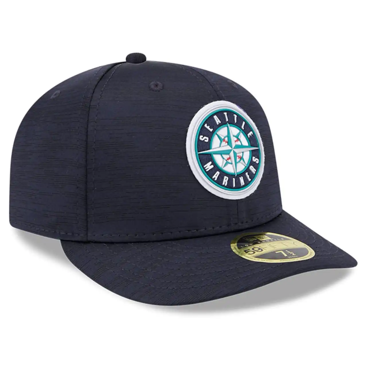 Men's Seattle Mariners New Era Navy 2023 Clubhouse Low Profile 59FIFTY Fitted Hat 5 Men's Seattle Mariners New Era Navy 2023 Clubhouse Low Profile 59FIFTY Fitted Hat - Image 3