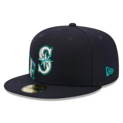 Men's Seattle Mariners New Era Navy Arch 59FIFTY Fitted Hat -Field Ready Shop mens new era navy seattle mariners arch 59fifty fitted hat ss5 p 4998637pv 3u uzvglfuttlda1vcszphuv wt4ruej6jccug86qsju0