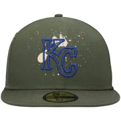 Men's Kansas City Royals New Era Olive Splatter 59FIFTY Fitted Hat 7 Men's Kansas City Royals New Era Olive Splatter 59FIFTY Fitted Hat -Field Ready Shop mens new era olive kansas city royals splatter 59fifty fitted hat pi4272000 altimages ff 4272435 6ecda85ab570e35cb5d0alt2 full