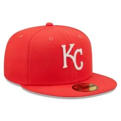 Men's Kansas City Royals New Era Red Lava Highlighter Logo 59FIFTY Fitted Hat -Field Ready Shop mens new era red kansas city royals lava highlighter logo 59fifty fitted hat ss5 p 4794632pv 3u n1uyhmpdul5i6xwt7qwxv o7grdk1z8ypooq4jmgyg