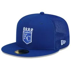 Men's Kansas City Royals New Era Royal 2023 Batting Practice 59FIFTY Fitted Hat