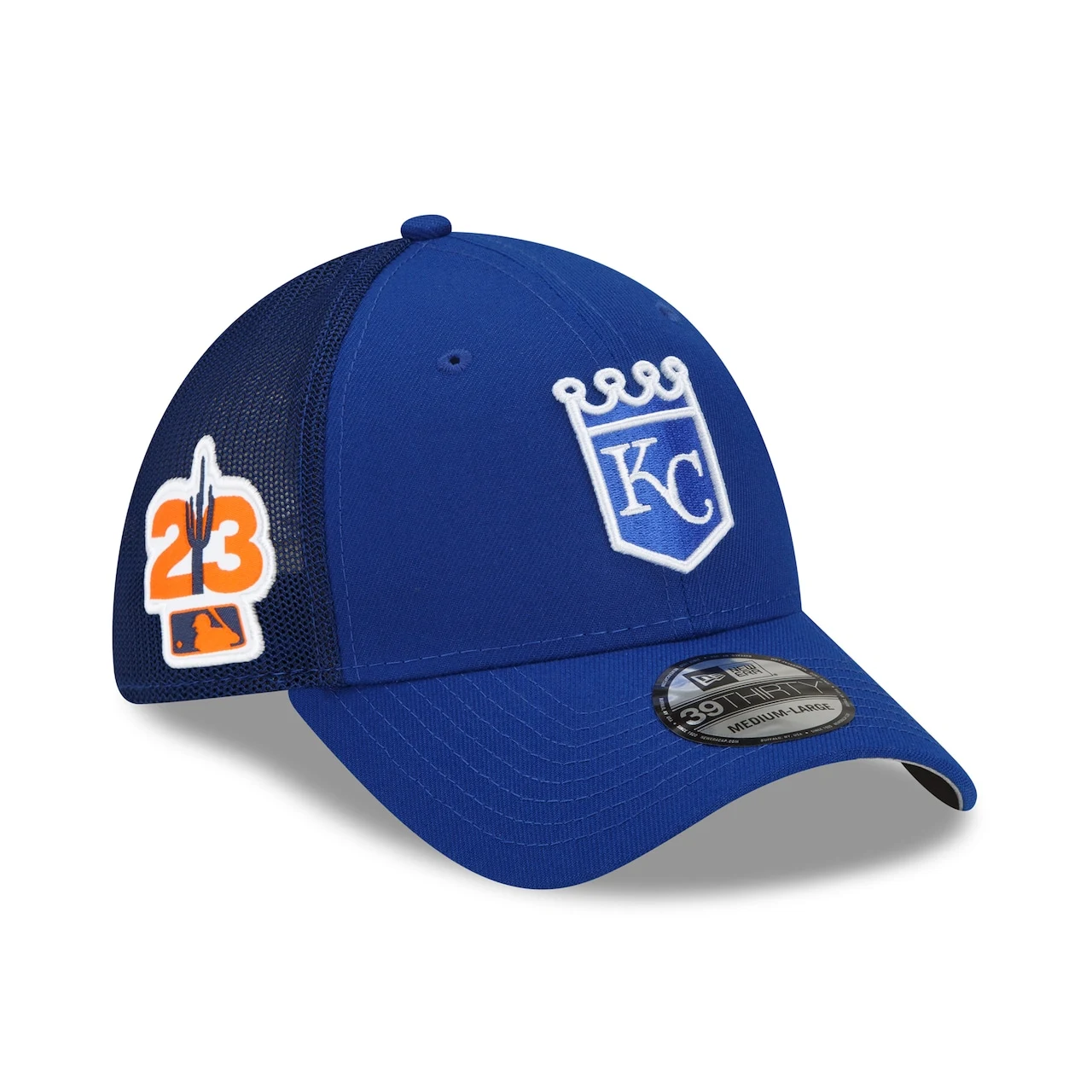 Men's Kansas City Royals New Era Royal 2023 Spring Training 39THIRTY Flex Hat 3 Men's Kansas City Royals New Era Royal 2023 Spring Training 39THIRTY Flex Hat