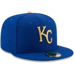 Men's Kansas City Royals New Era Royal Authentic Collection 59FIFTY Fitted Hat -Field Ready Shop mens new era royal kansas city royals authentic collection 59fifty fitted hat pi2634000 altimages ff 2634699alt3 full