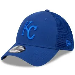 Men's Kansas City Royals New Era Royal Tonal Team Neo 39THIRTY Flex Hat