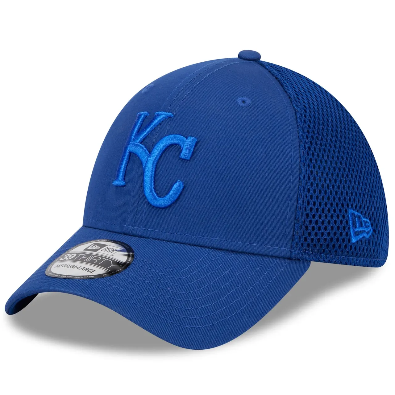 Men's Kansas City Royals New Era Royal Tonal Team Neo 39THIRTY Flex Hat 3 Men's Kansas City Royals New Era Royal Tonal Team Neo 39THIRTY Flex Hat
