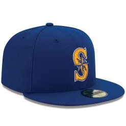 Men's Seattle Mariners New Era Royal Alternate 2 Authentic On Field 59FIFTY Fitted Hat -Field Ready Shop mens new era royal seattle mariners alternate 2 authentic on field 59fifty fitted hat pi2659000 altimages ff 2659207alt3 full