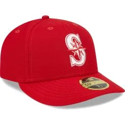 Men's Seattle Mariners New Era Scarlet Low Profile 59FIFTY Fitted Hat -Field Ready Shop mens new era scarlet seattle mariners low profile 59fifty fitted hat ss5 p 200023029pv 3u y3qezzpbcnybvbvawso9v t7oycjbgfx0pivgds8sz