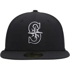 Men's Seattle Mariners New Era Black On Black Dub 59FIFTY Fitted Hat 7 Men's Seattle Mariners New Era Black On Black Dub 59FIFTY Fitted Hat -Field Ready Shop mens new era seattle mariners black on black dub 59fifty fitted hat ss5 p 4799933pv 2u az3ihqzxmlee48so5uzxv oblq6kdkkljtfnuhcfux